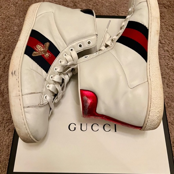Gucci high top sneakers - Picture 2 of 6